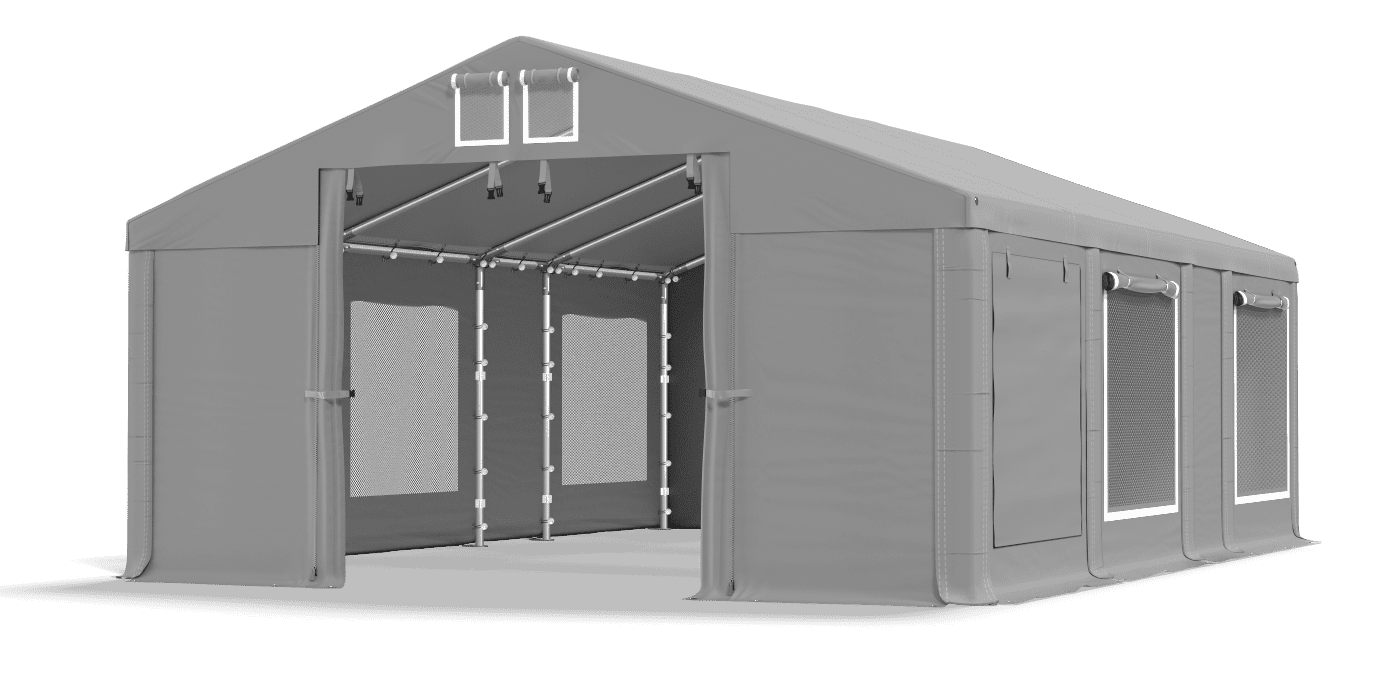 Brána stanu otevřena