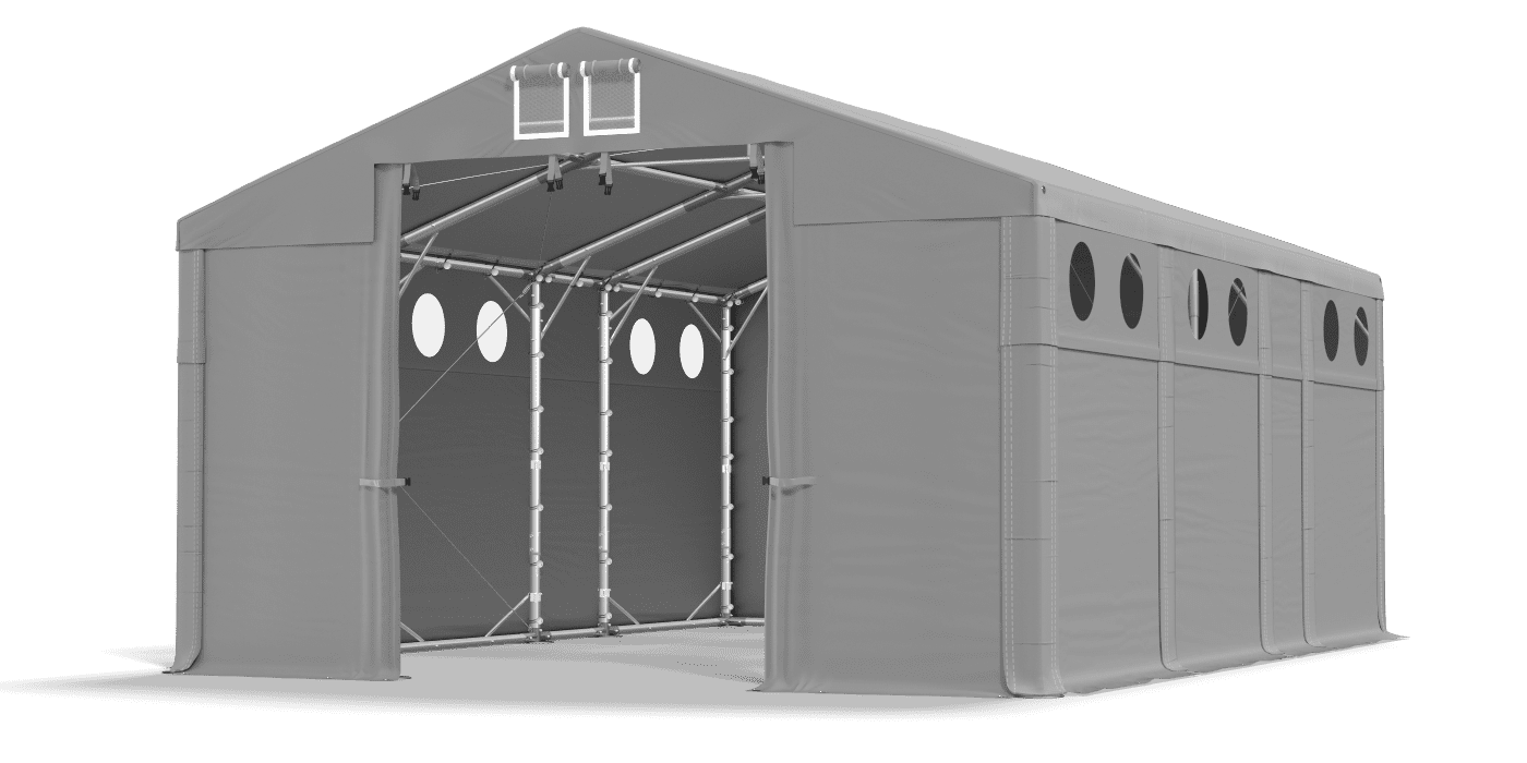 Brána stanu otevřena