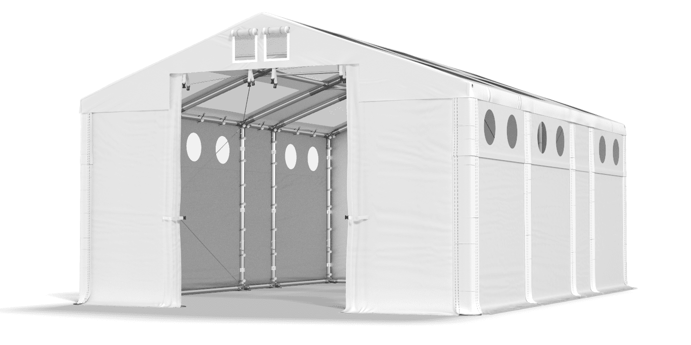 Brána stanu otevřena