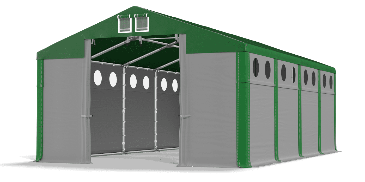 Brána stanu otevřena