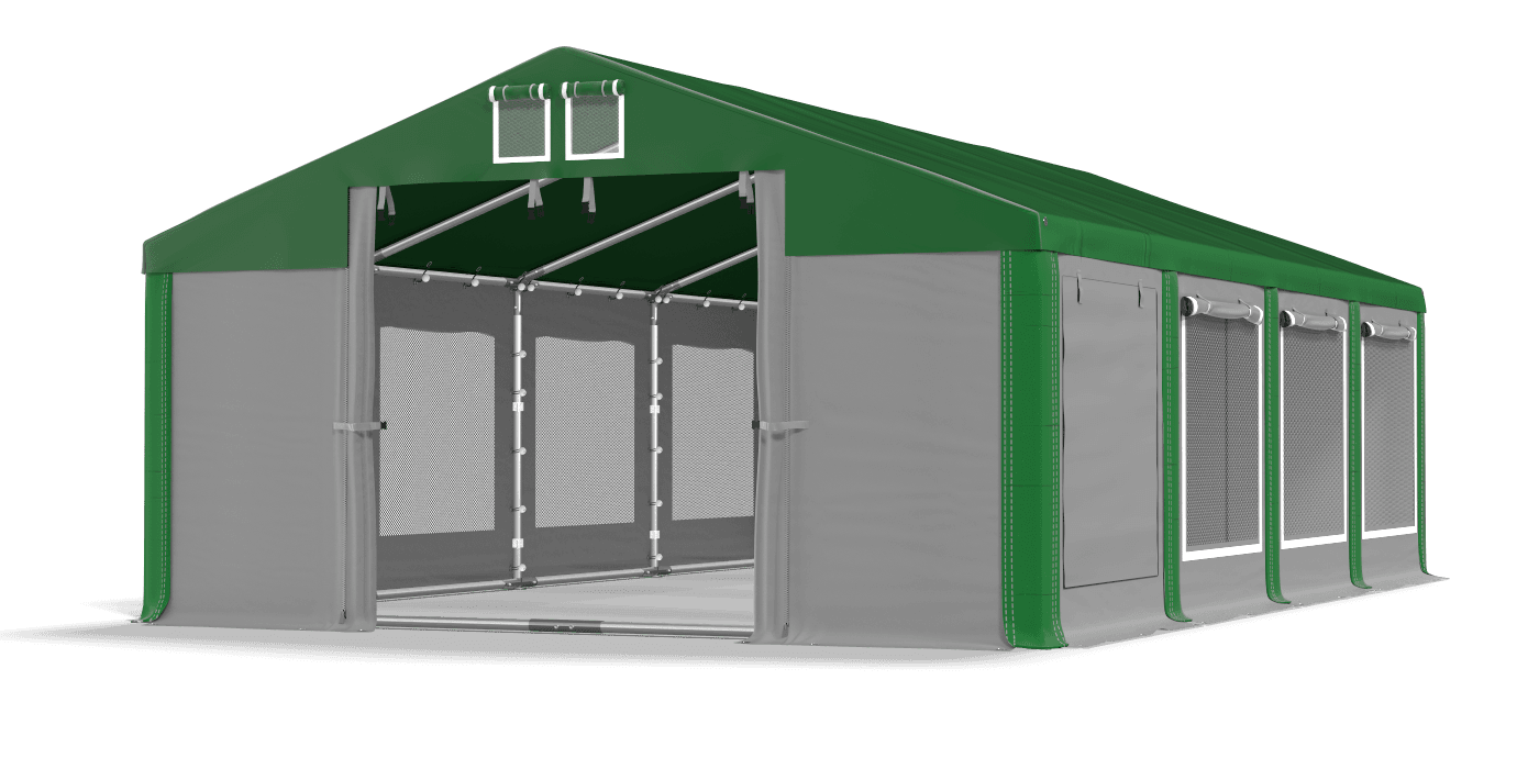 Brána stanu otevřena