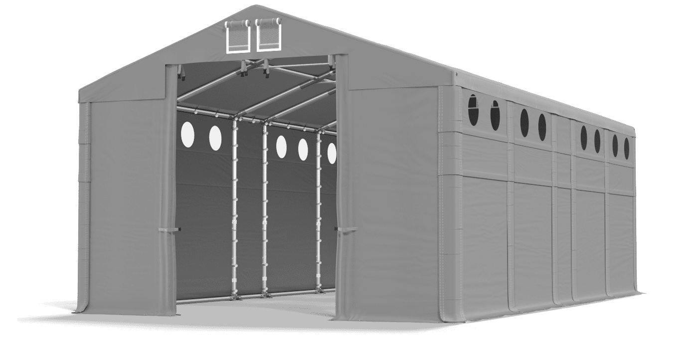 Brána stanu otevřena