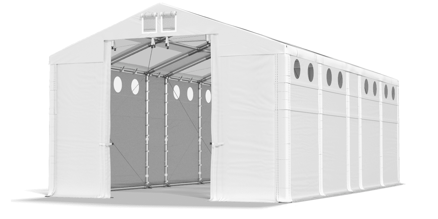 Brána stanu otevřena