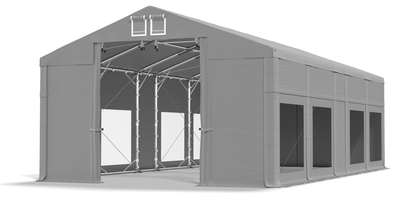 Brána stanu otevřena