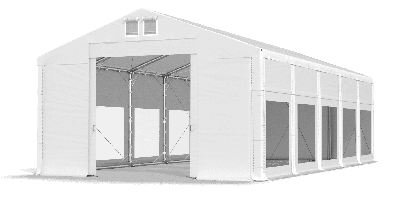 Brána stanu otevřena