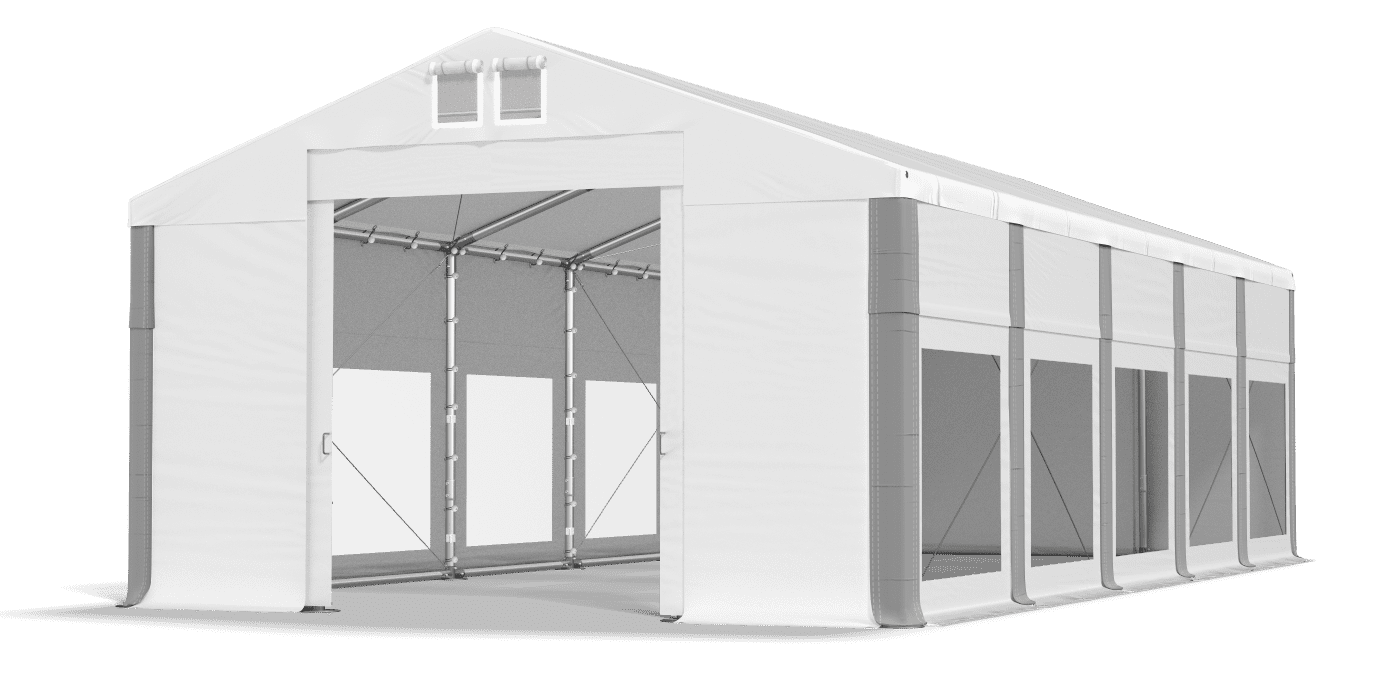 Brána stanu otevřena