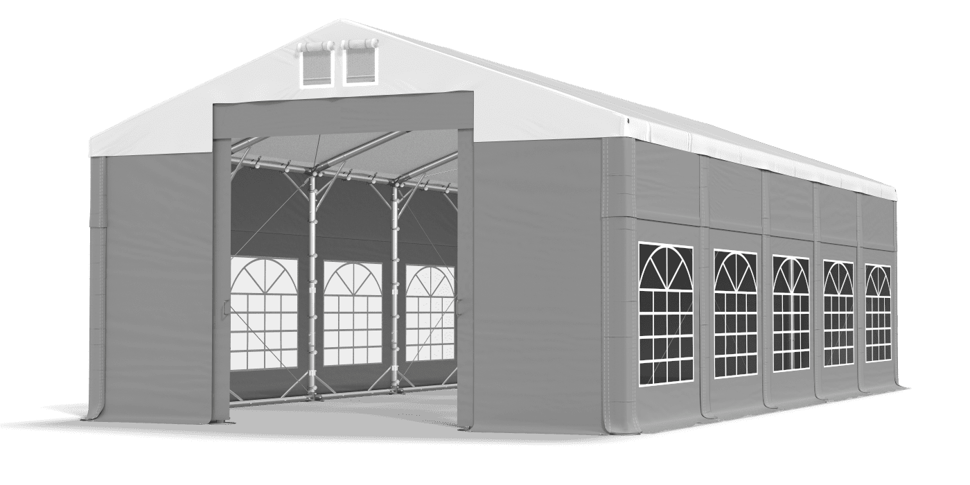 Brána stanu otevřena