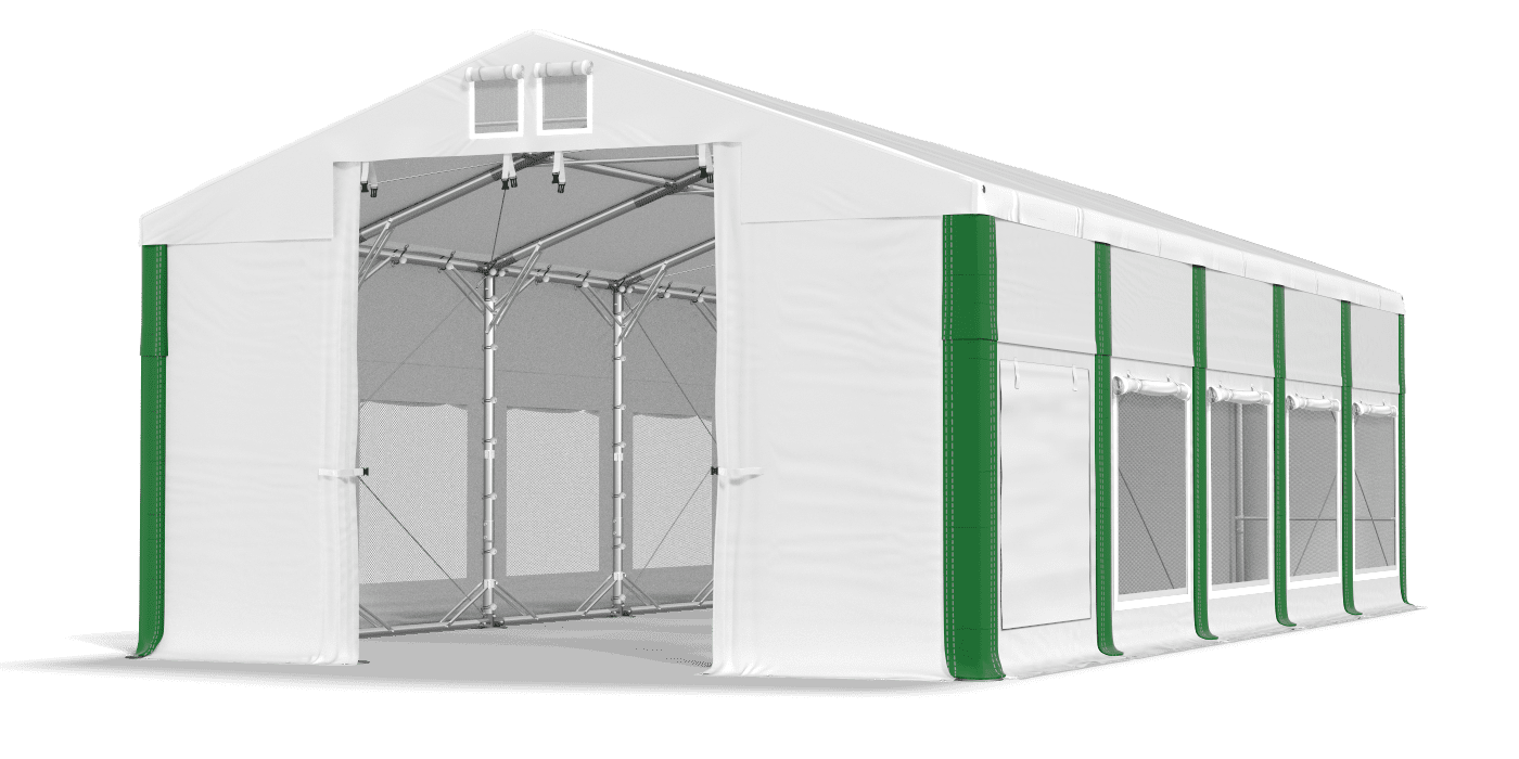 Brána stanu otevřena