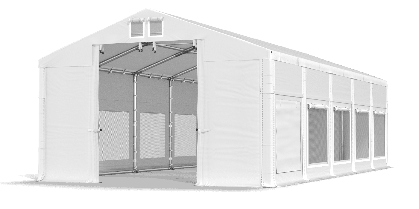 Brána stanu otevřena