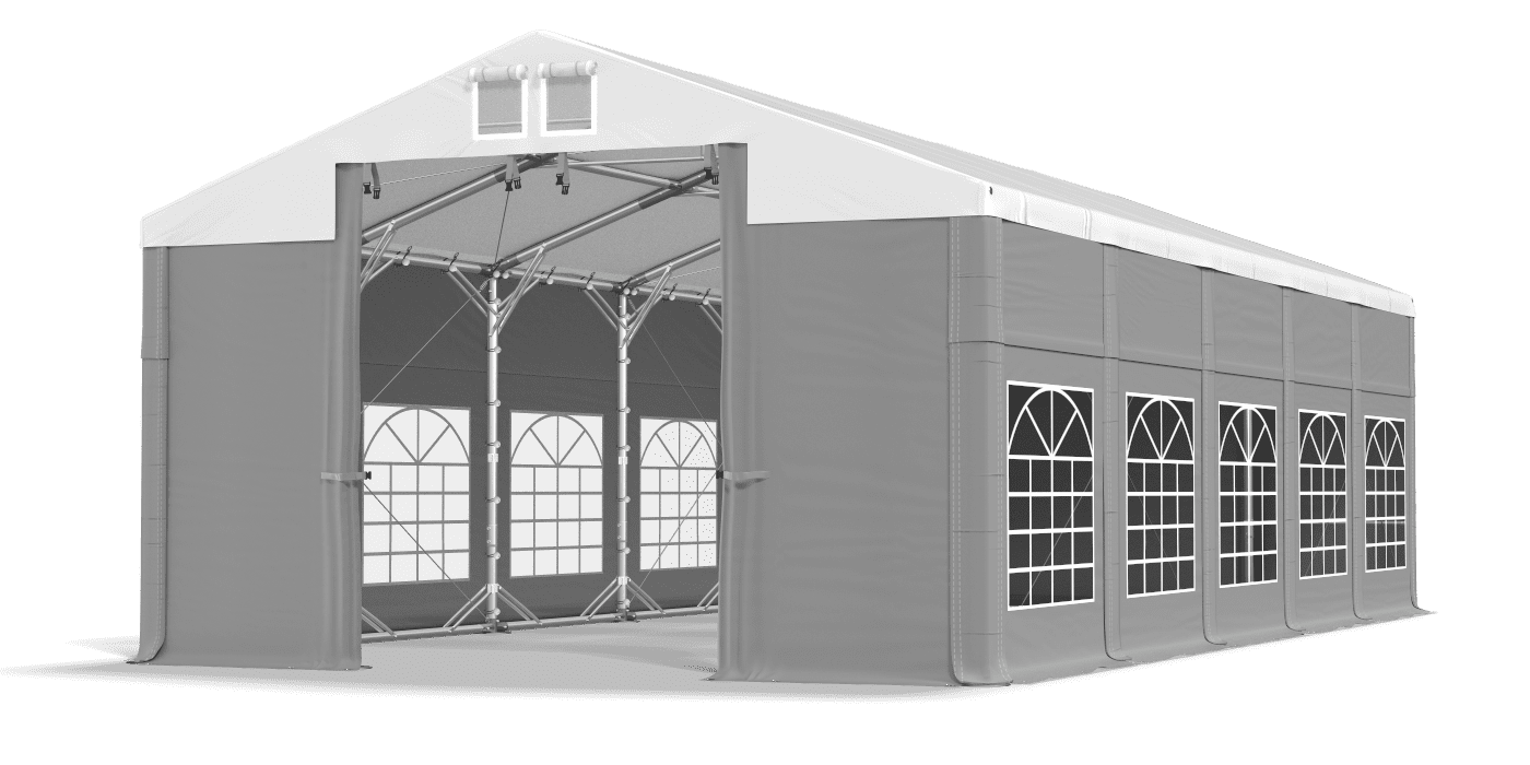 Brána stanu otevřena