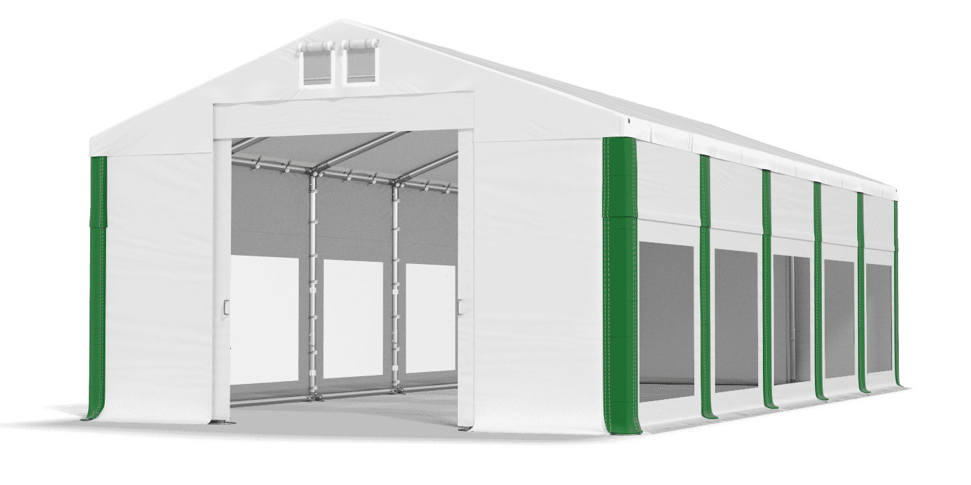 Brána stanu otevřena