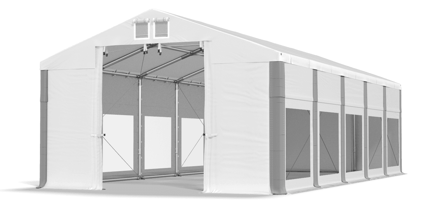 Brána stanu otevřena