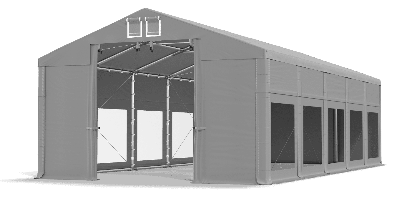 Brána stanu otevřena