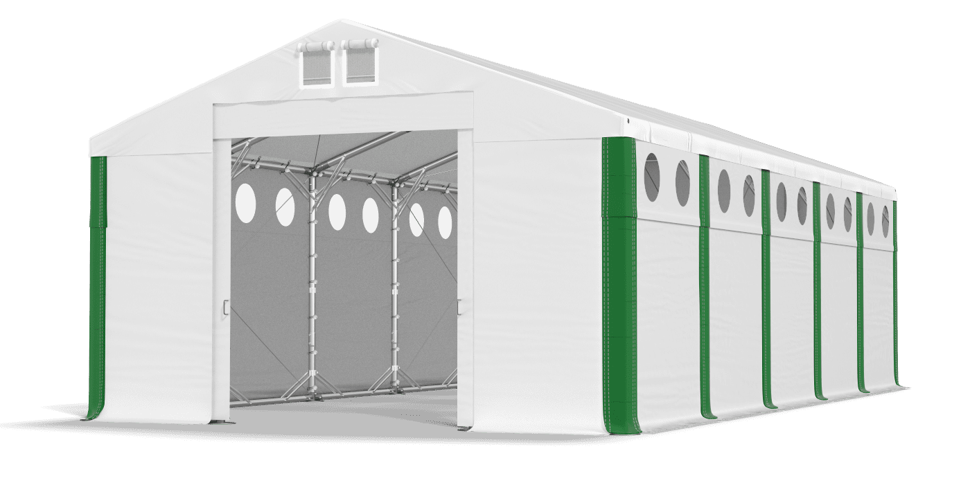 Brána stanu otevřena