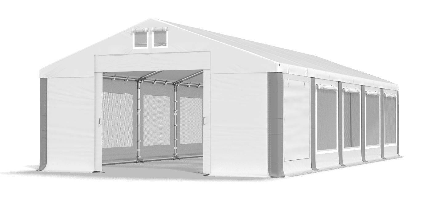 Brána stanu otevřena