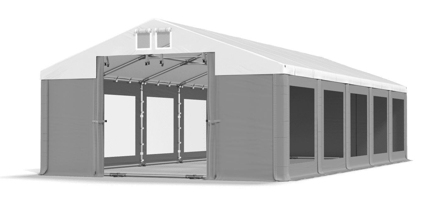 Brána stanu otevřena