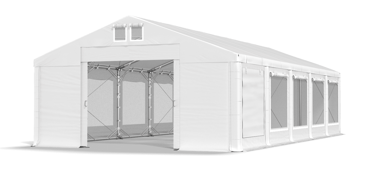 Brána stanu otevřena