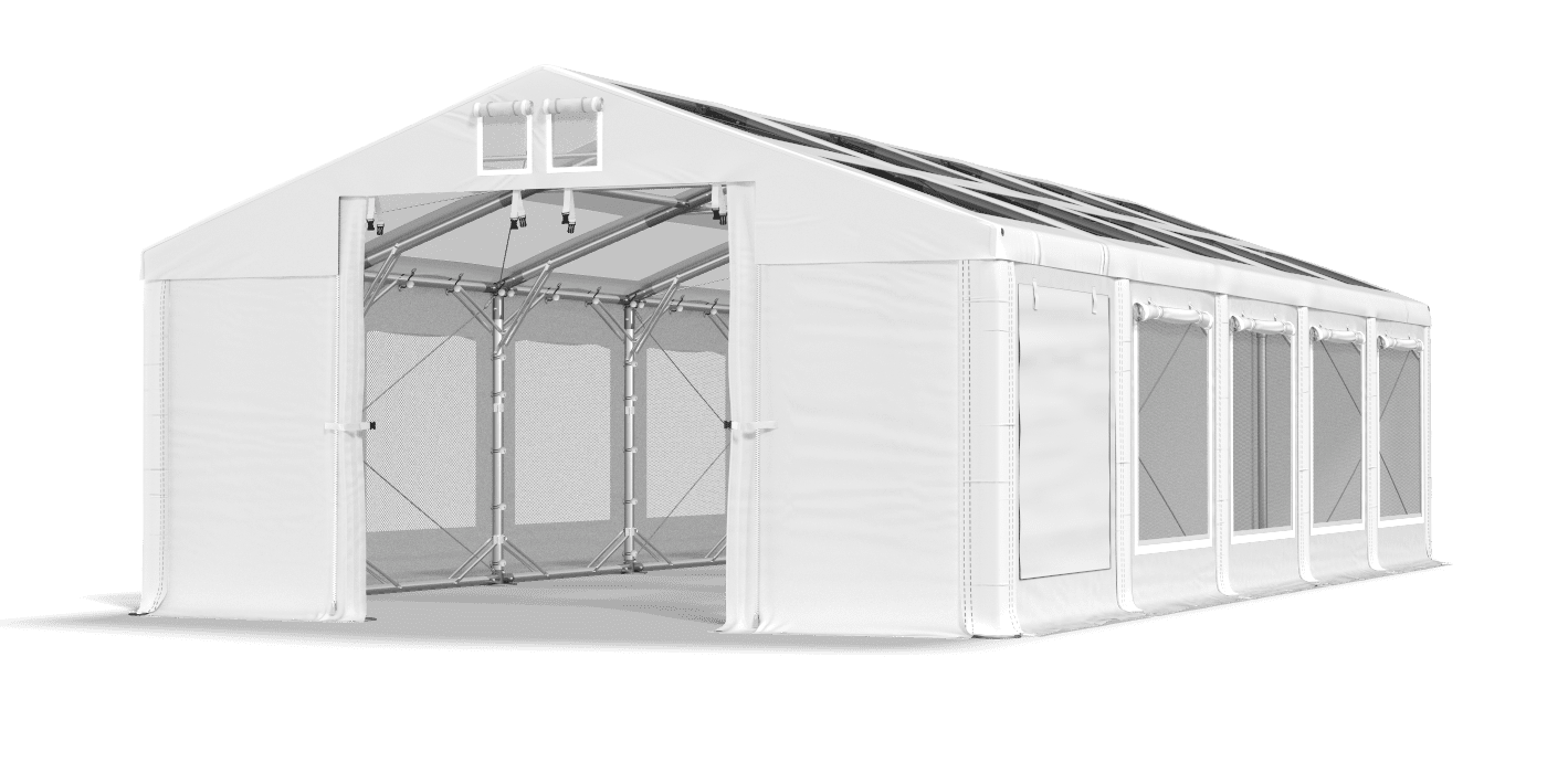 Brána stanu otevřena