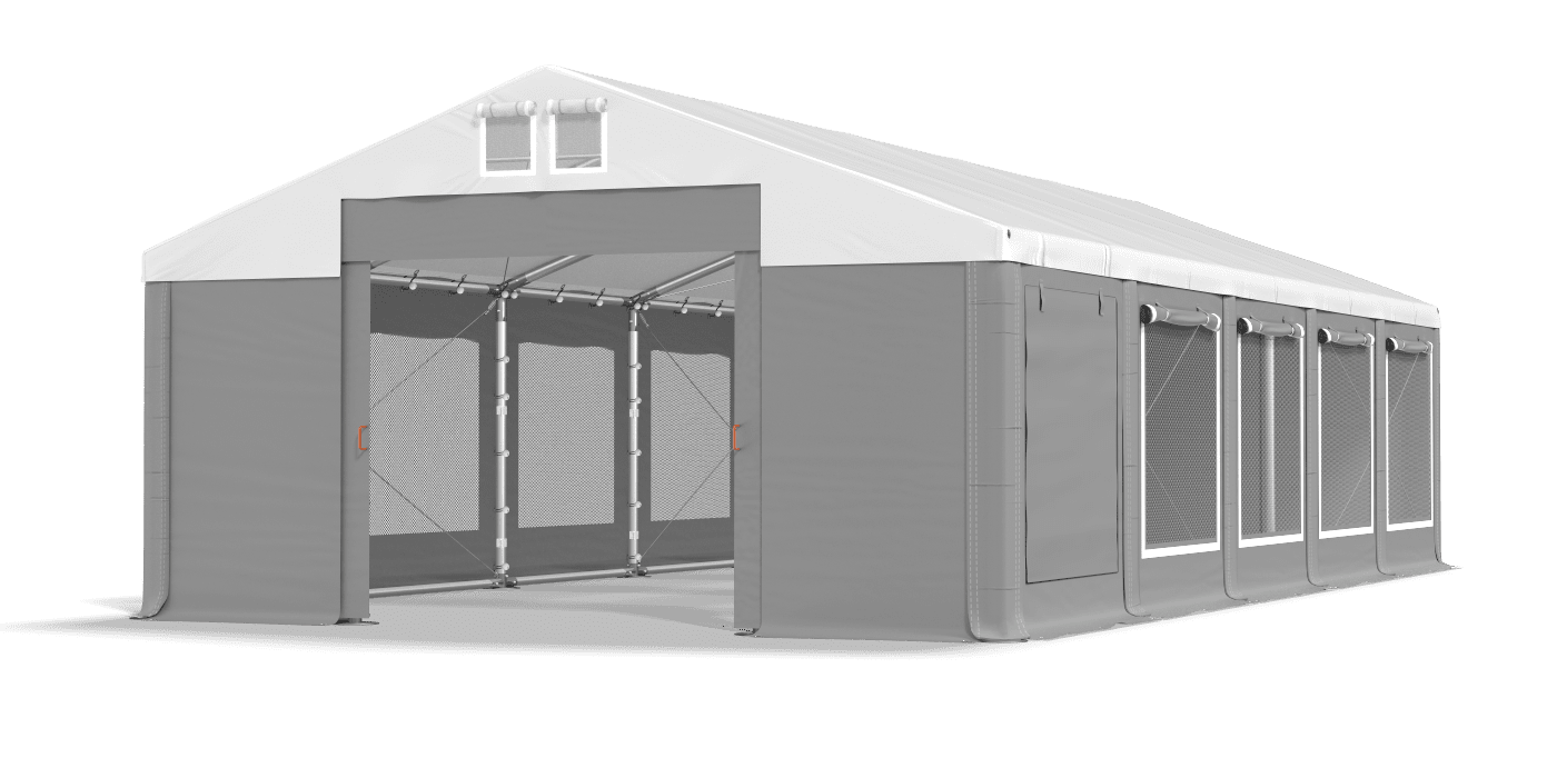 Brána stanu otevřena