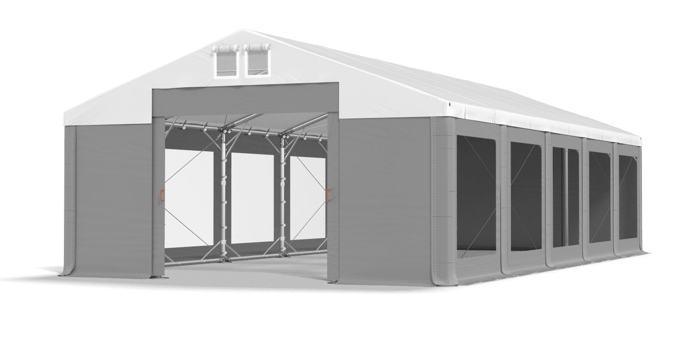 Brána stanu otevřena