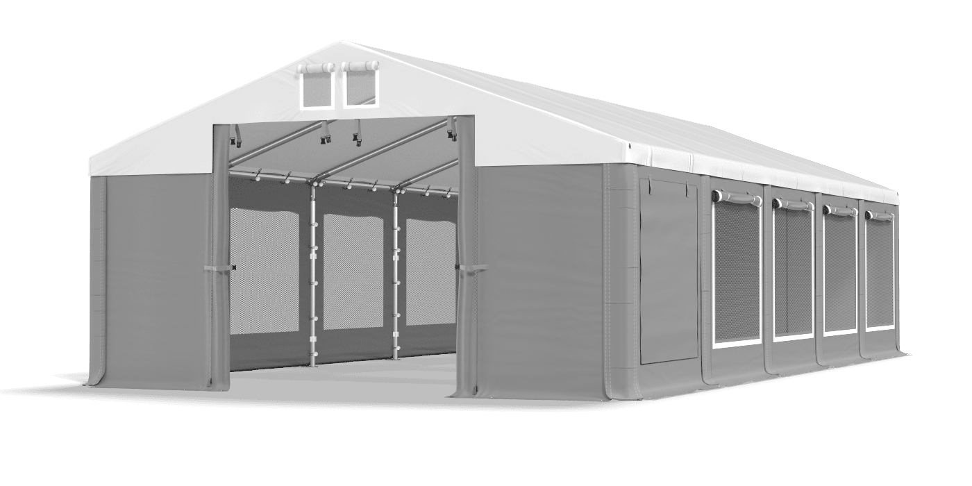 Brána stanu otevřena