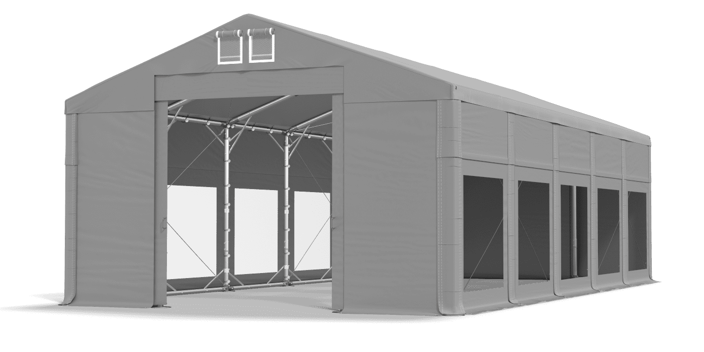 Brána stanu otevřena