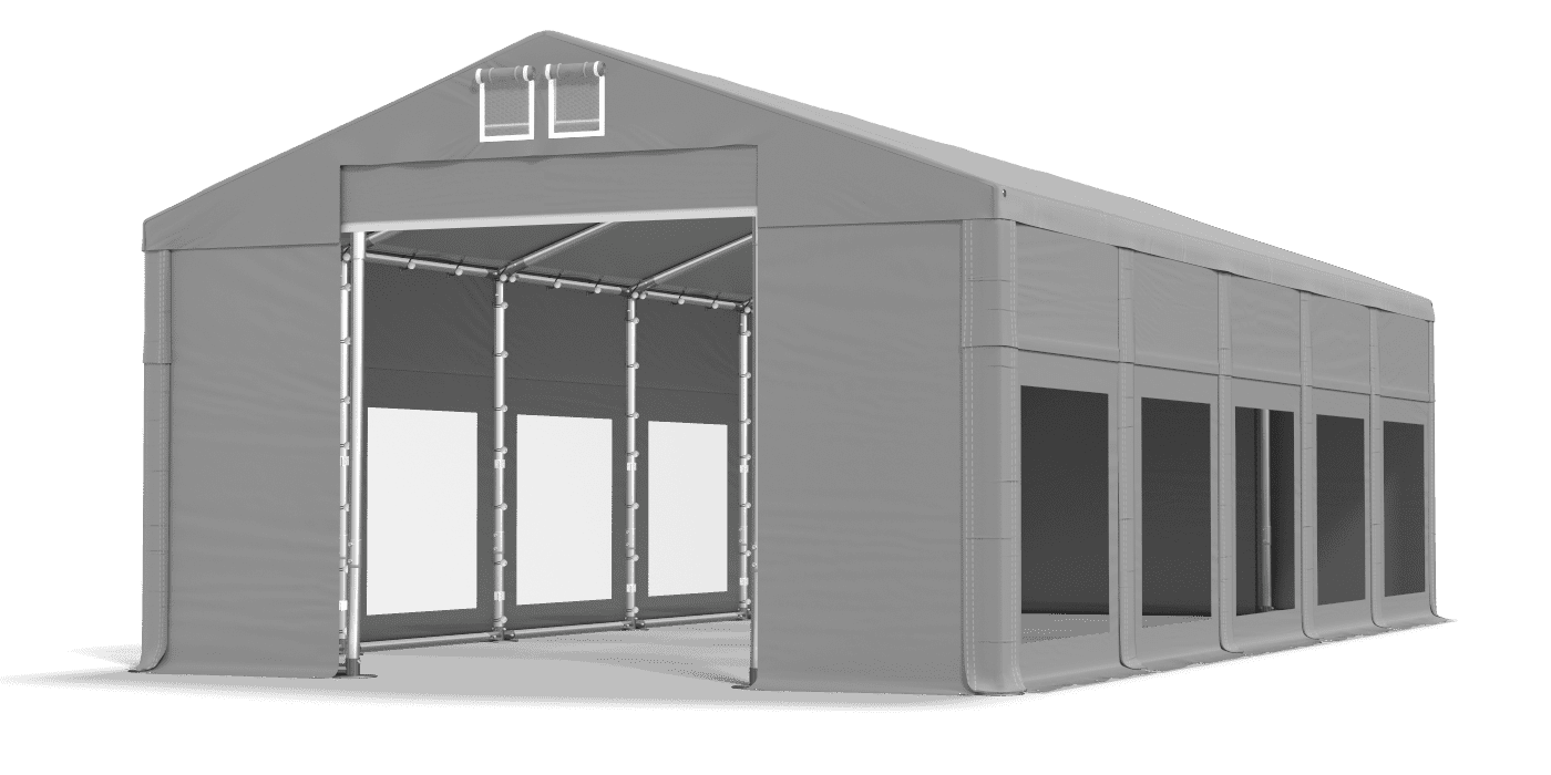 Brána stanu otevřena