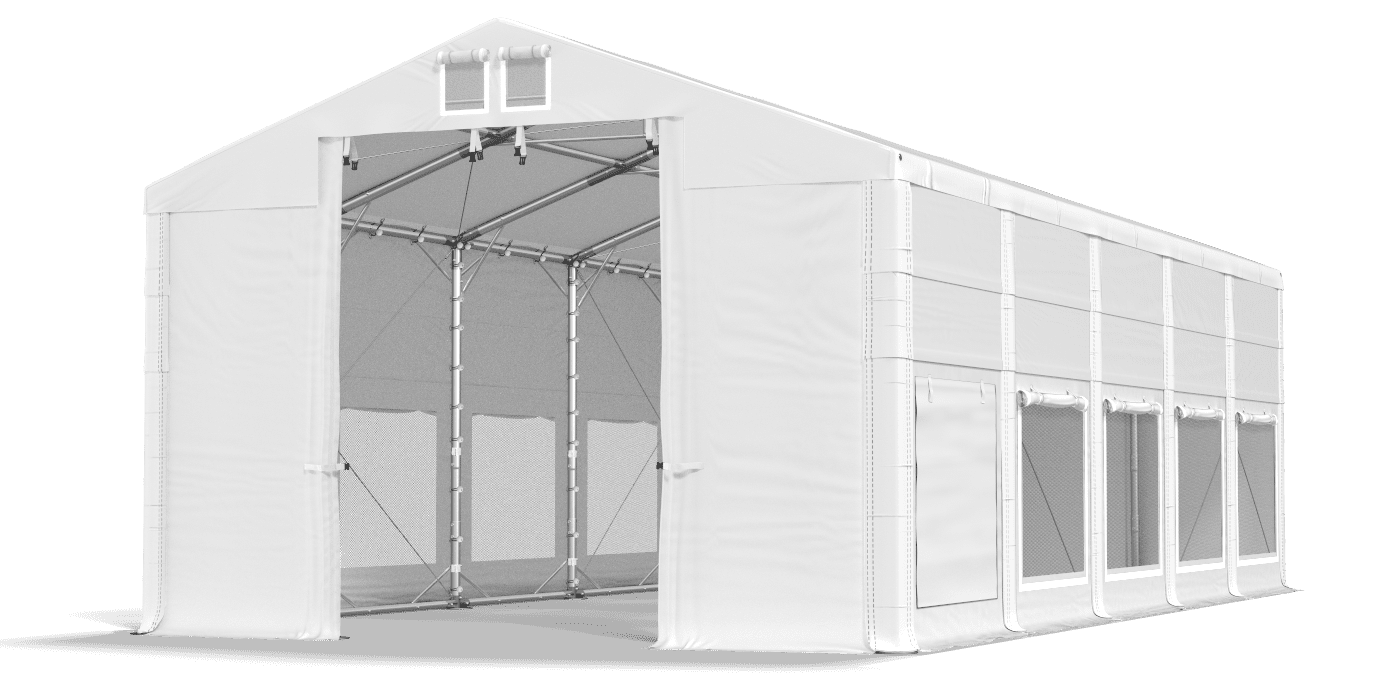 Brána stanu otevřena