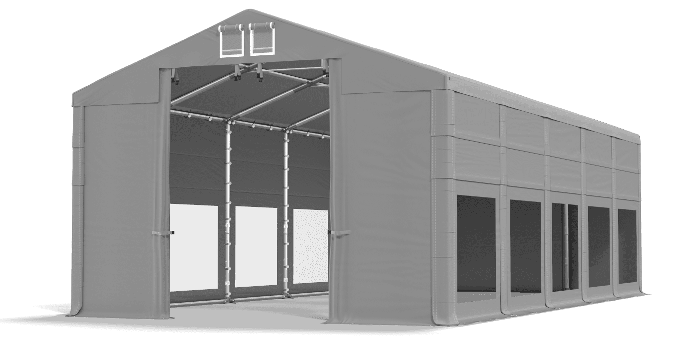 Brána stanu otevřena