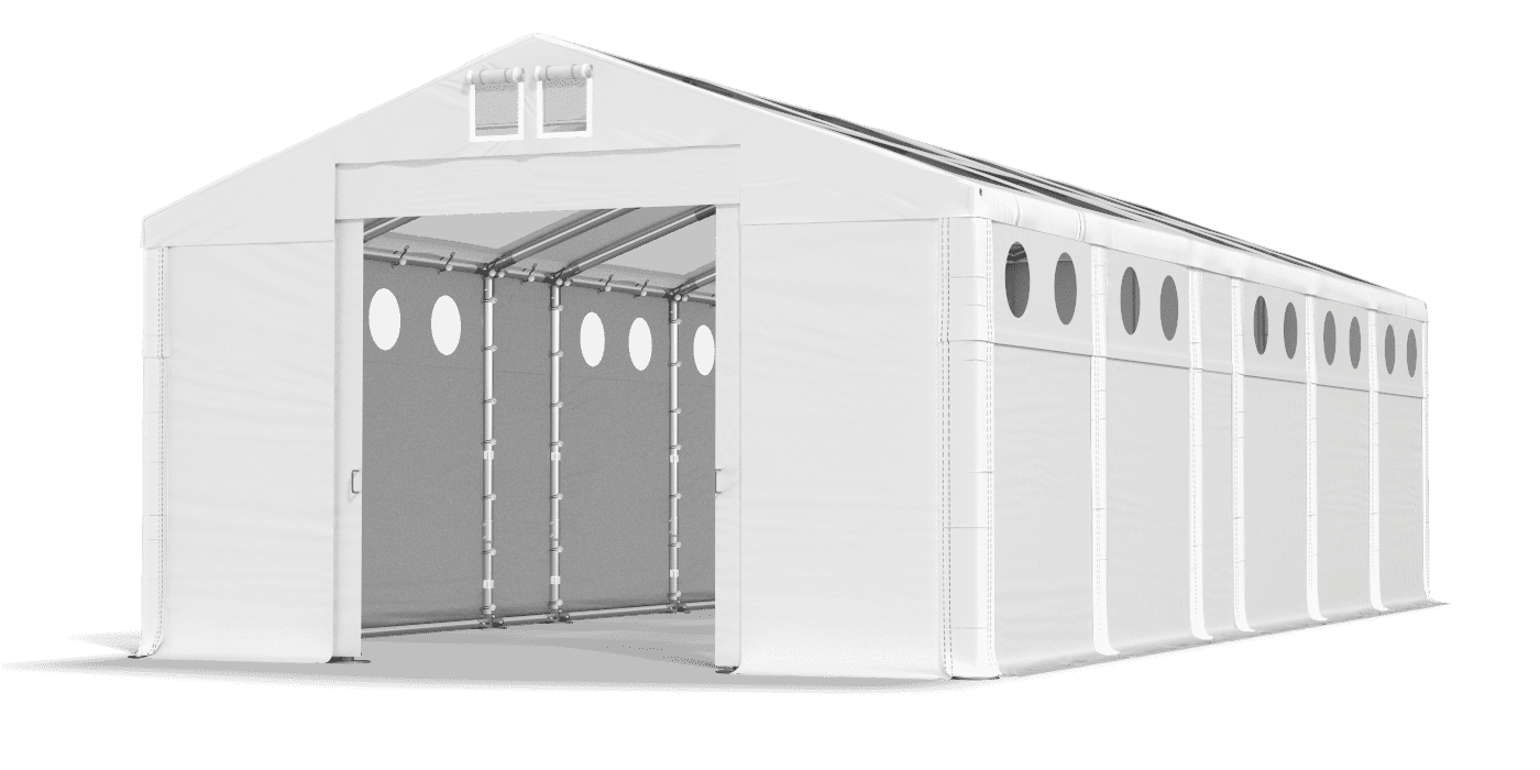 Brána stanu otevřena