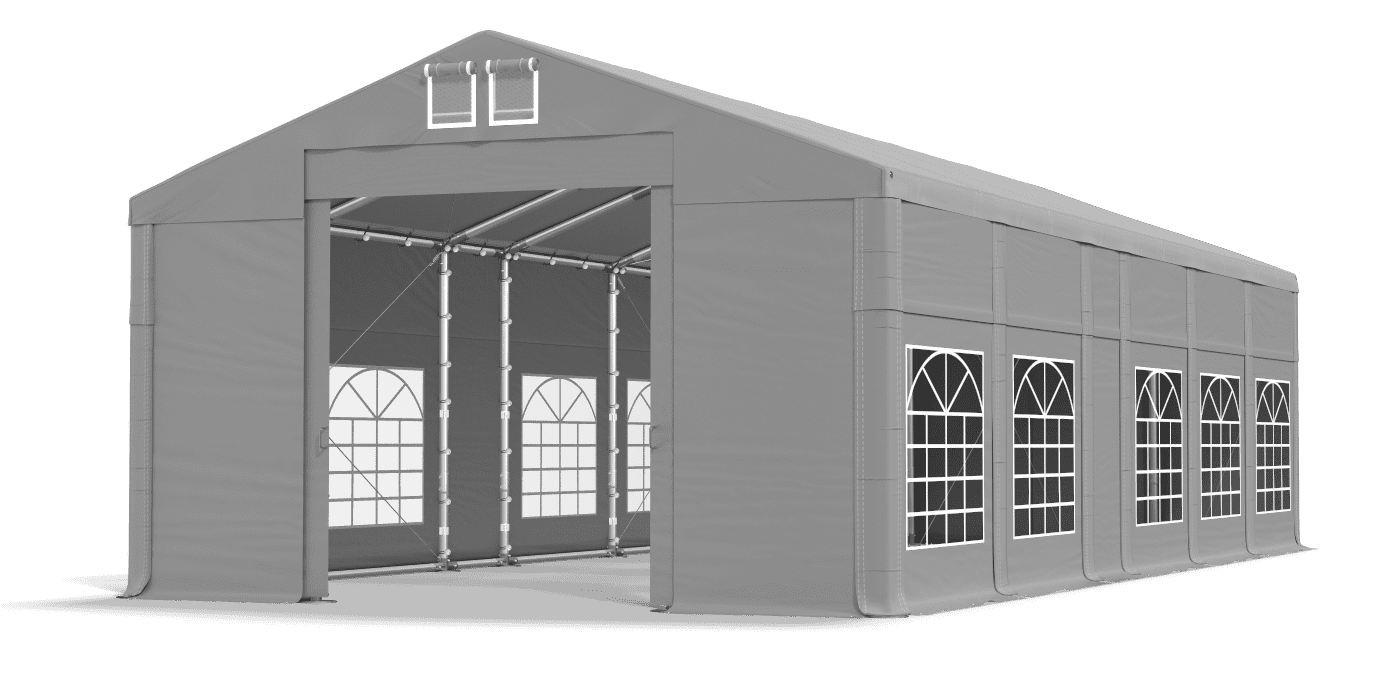 Brána stanu otevřena