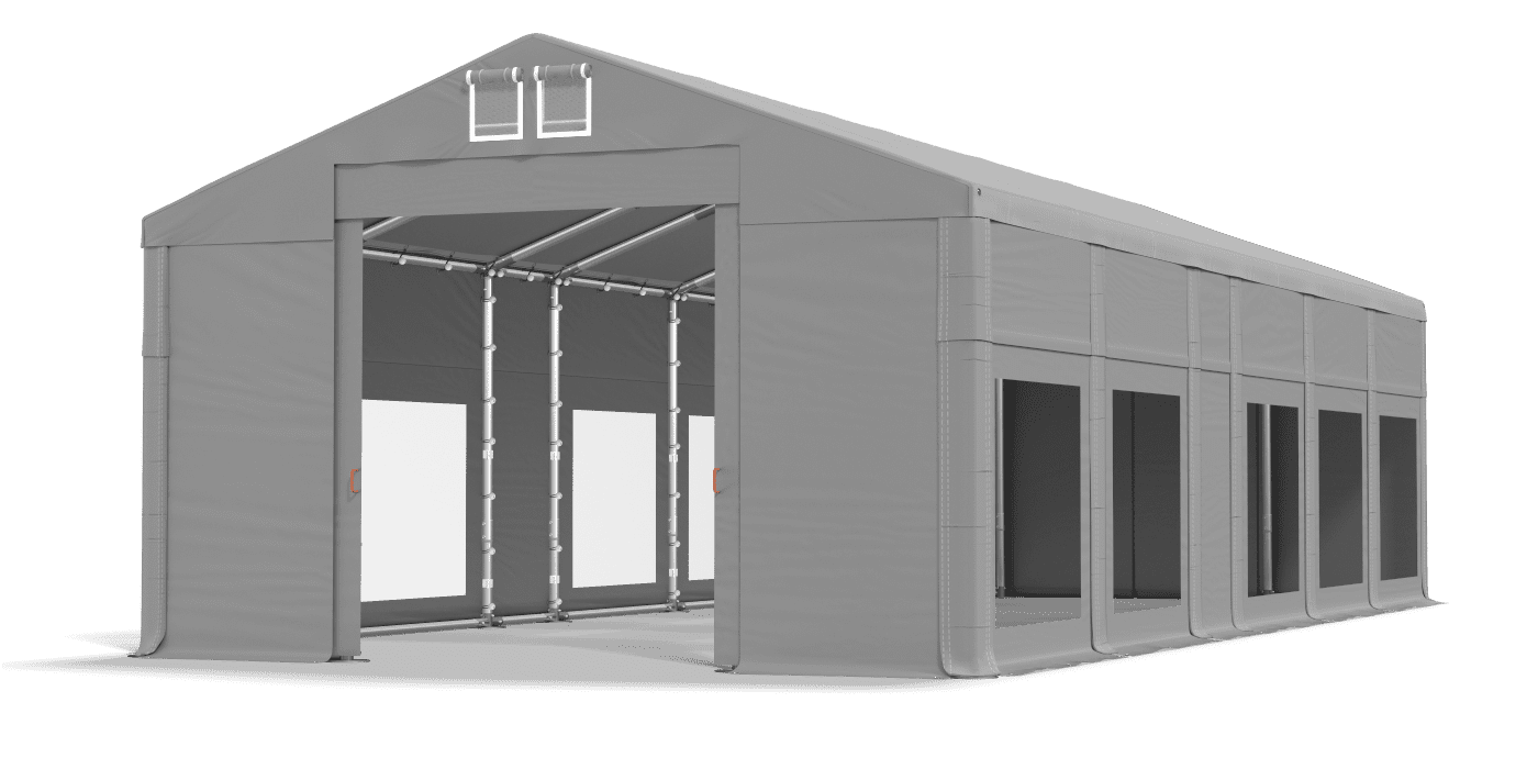 Brána stanu otevřena