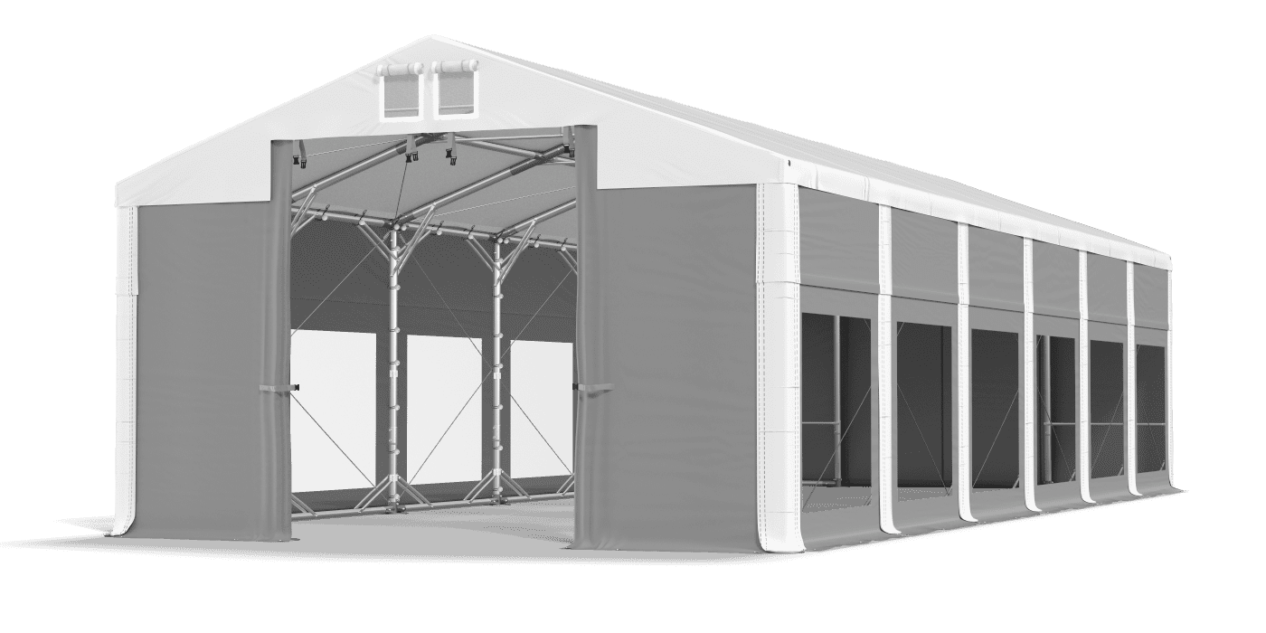 Brána stanu otevřena