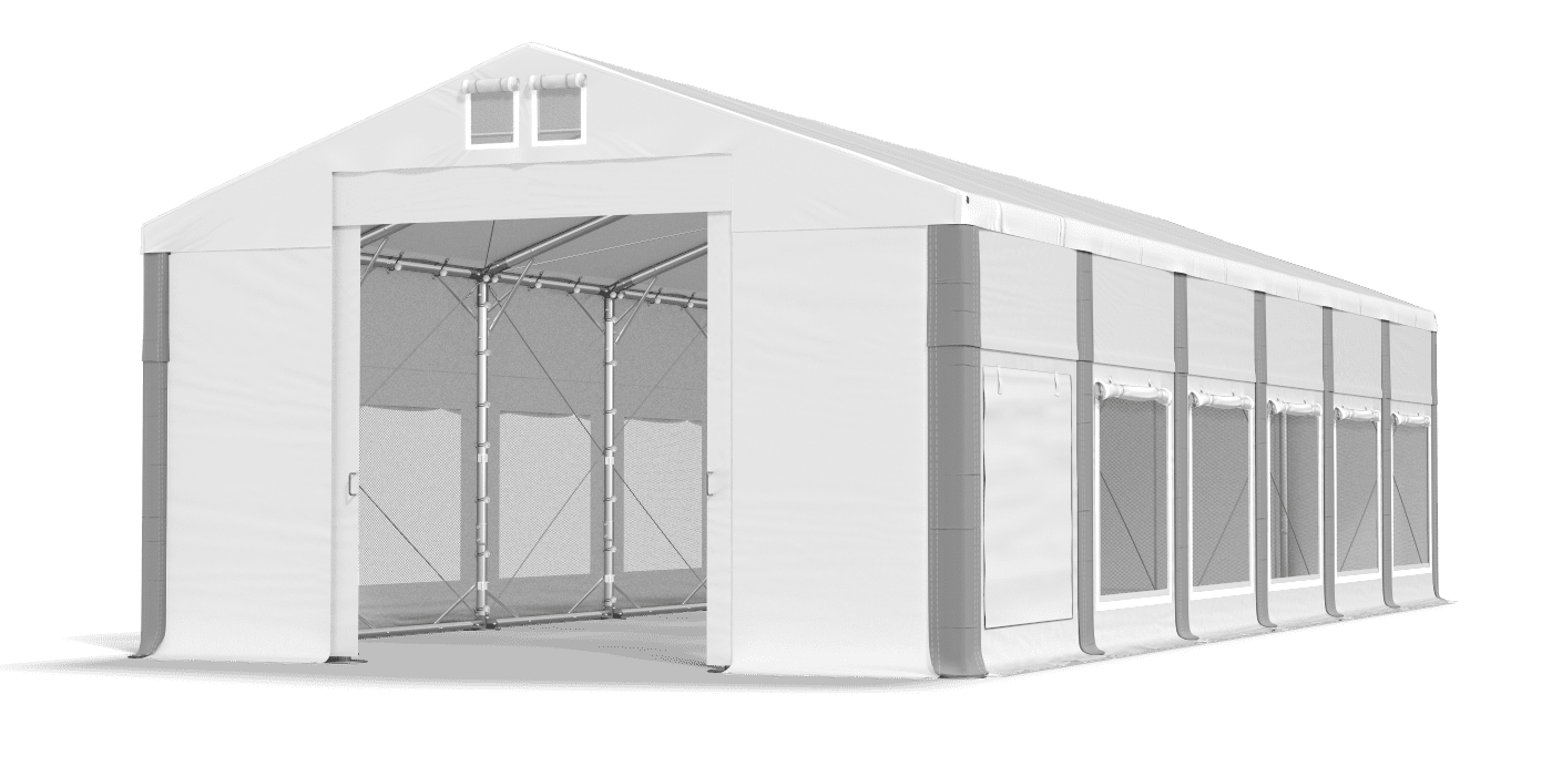 Brána stanu otevřena