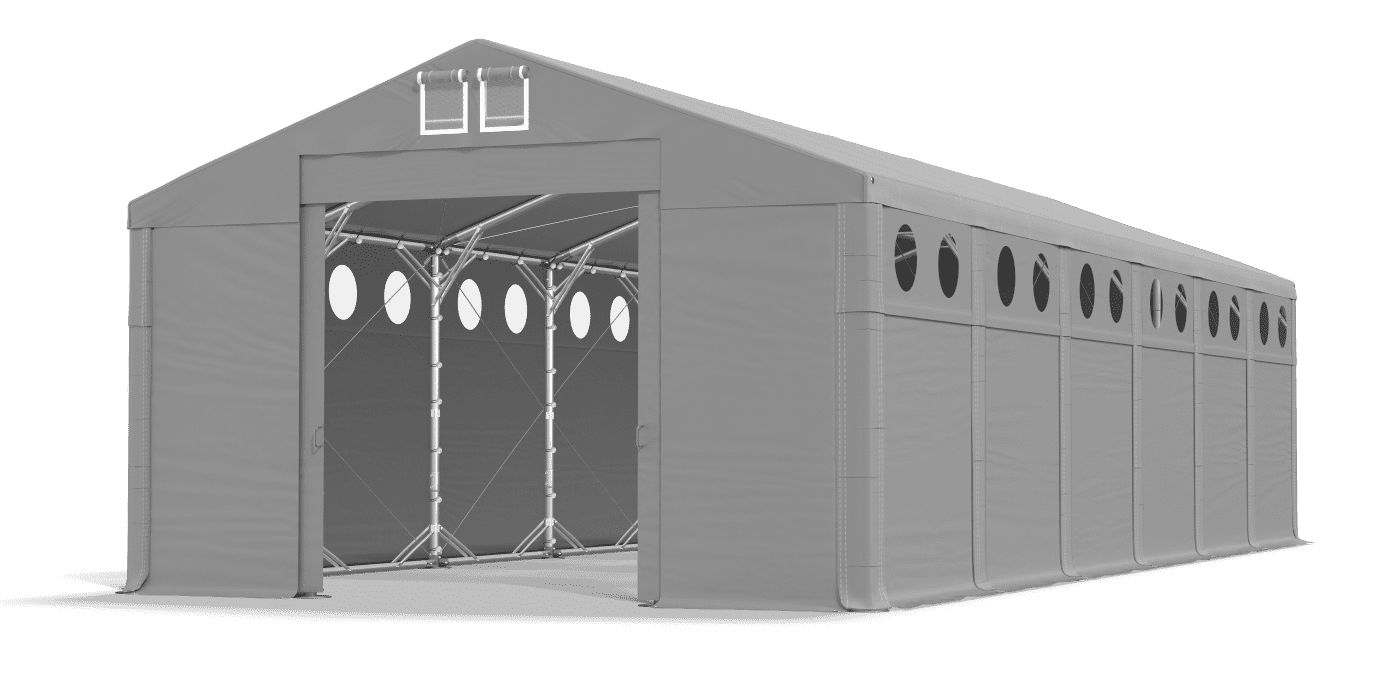 Brána stanu otevřena