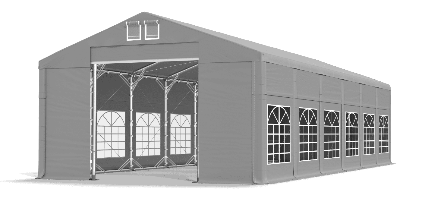 Brána stanu otevřena