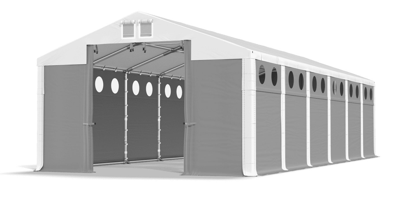 Brána stanu otevřena