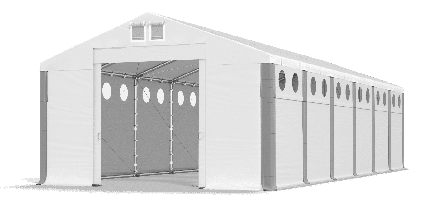 Brána stanu otevřena