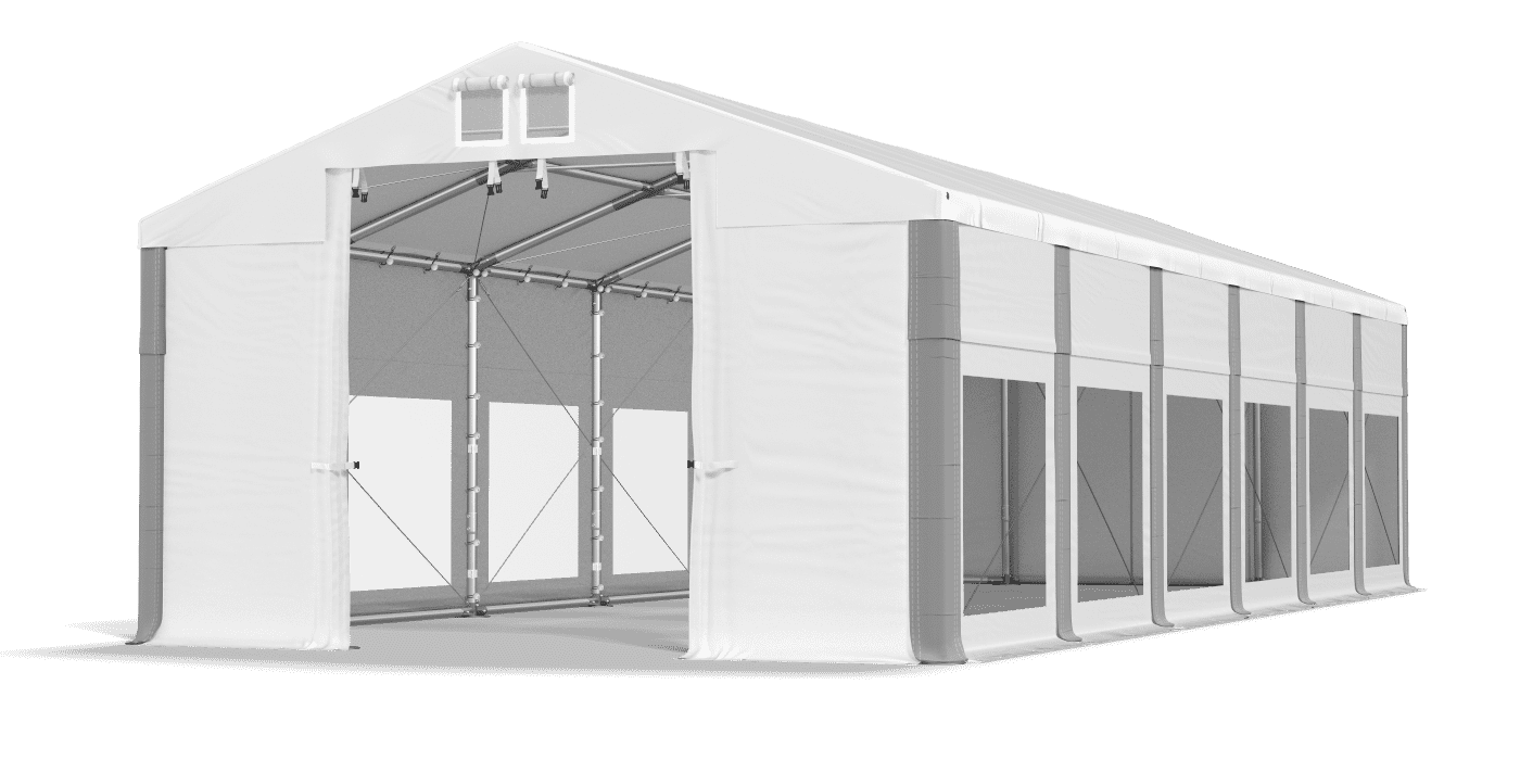 Brána stanu otevřena