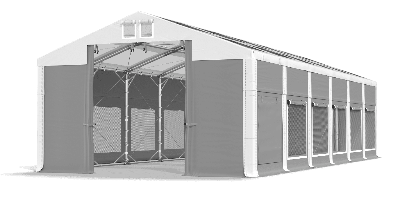 Brána stanu otevřena