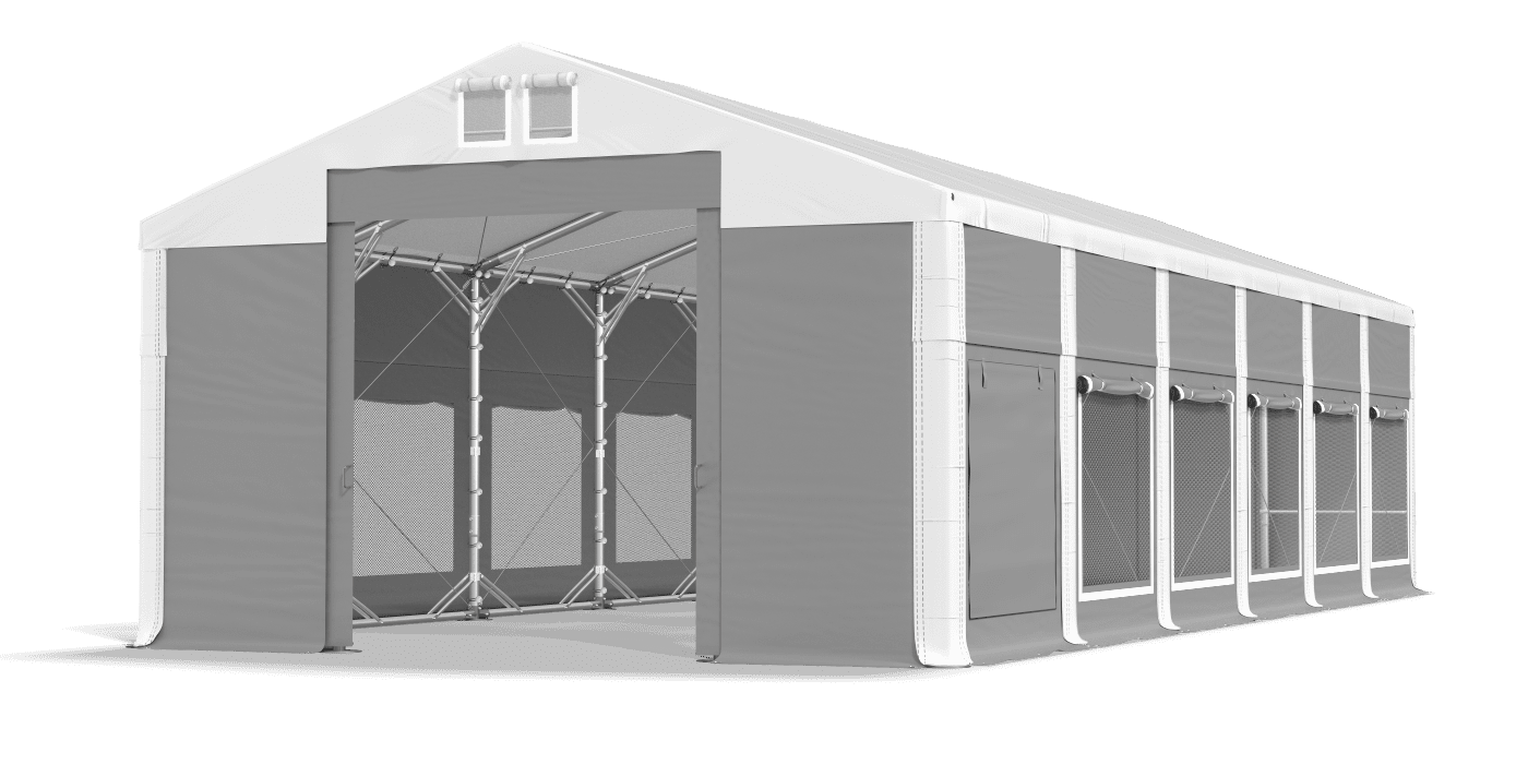 Brána stanu otevřena