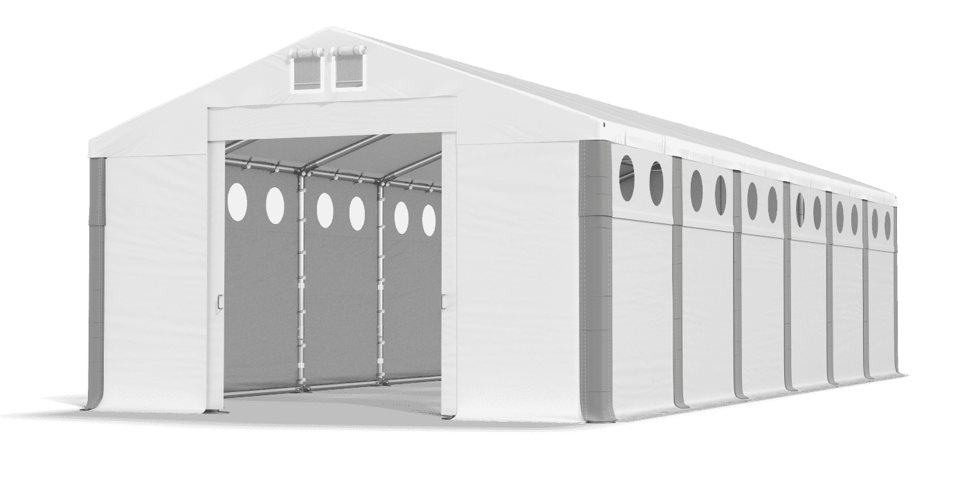 Brána stanu otevřena