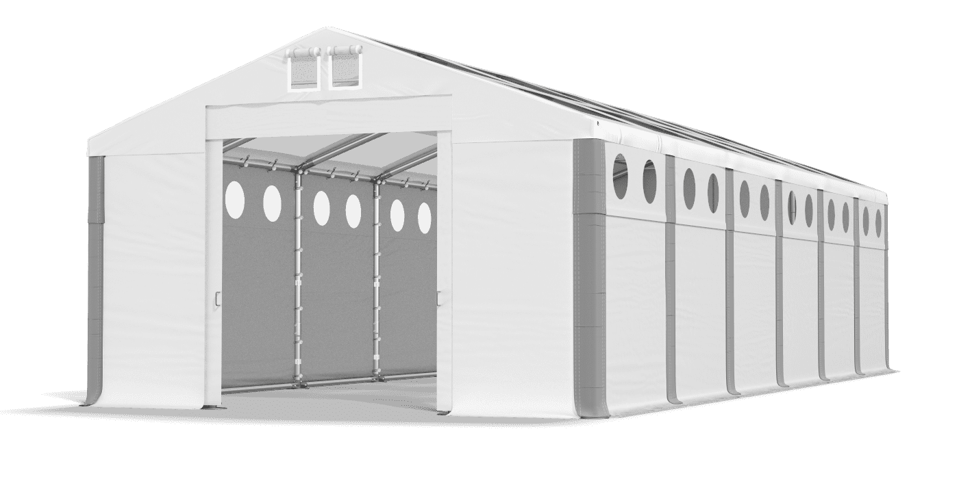 Brána stanu otevřena