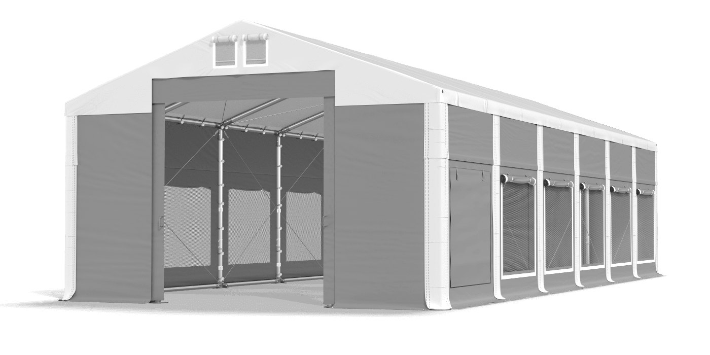 Brána stanu otevřena