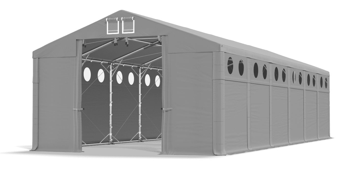 Brána stanu otevřena