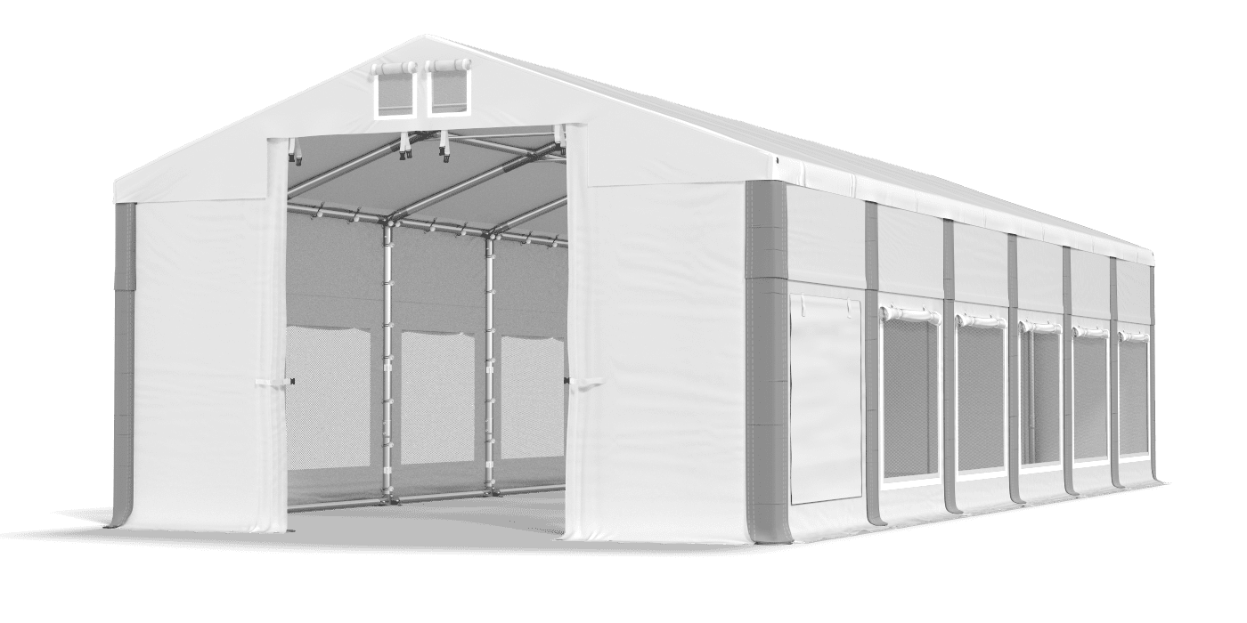 Brána stanu otevřena