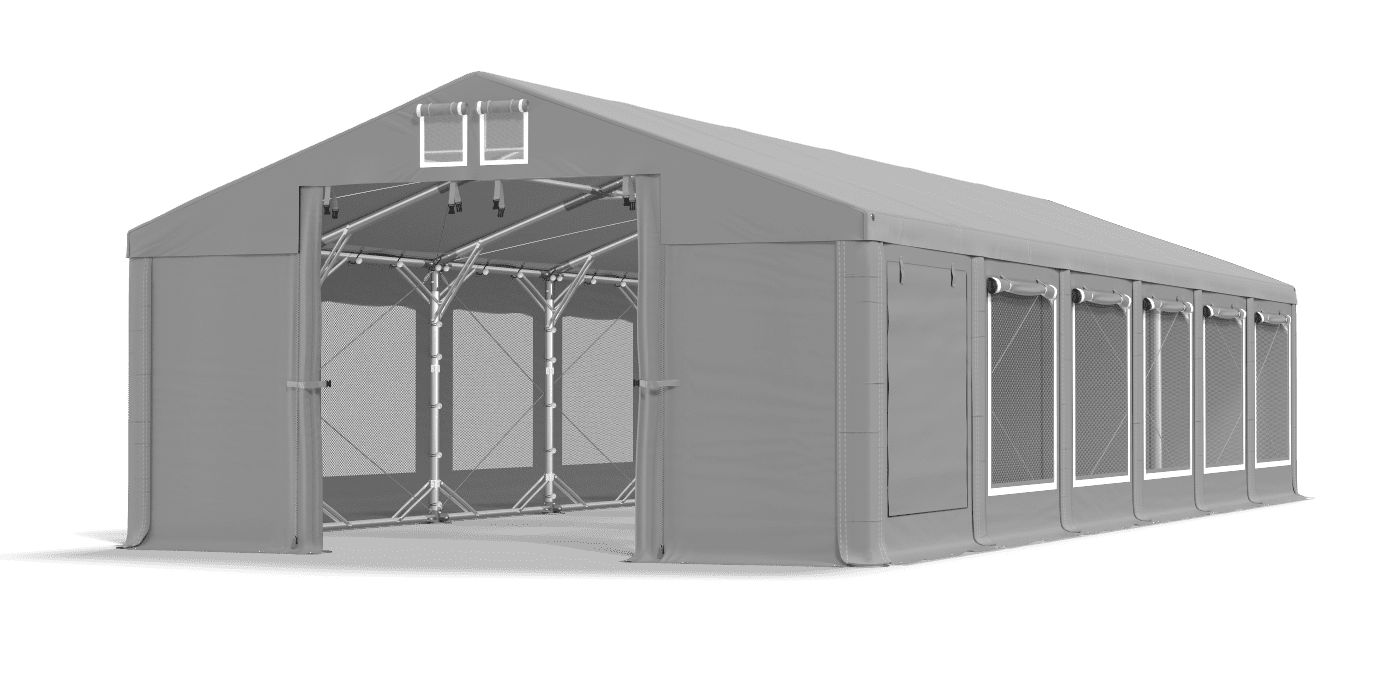 Brána stanu otevřena