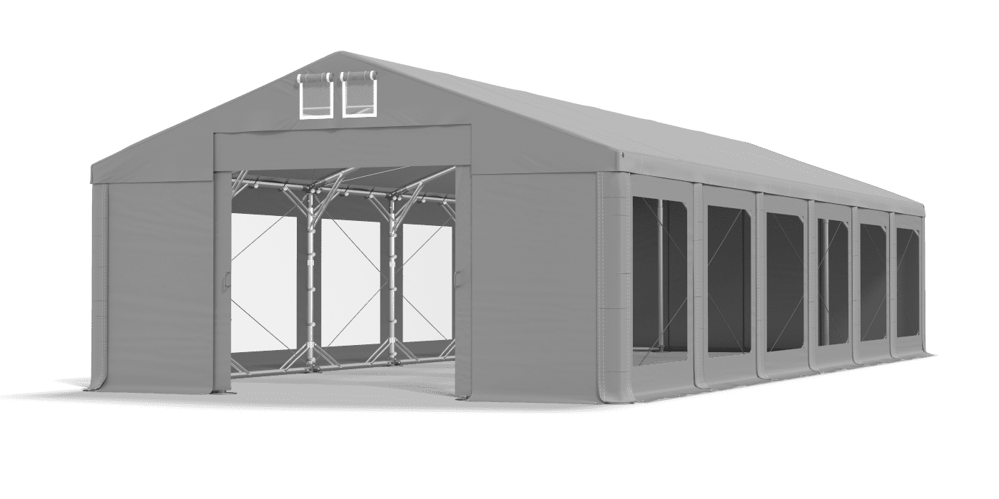 Brána stanu otevřena