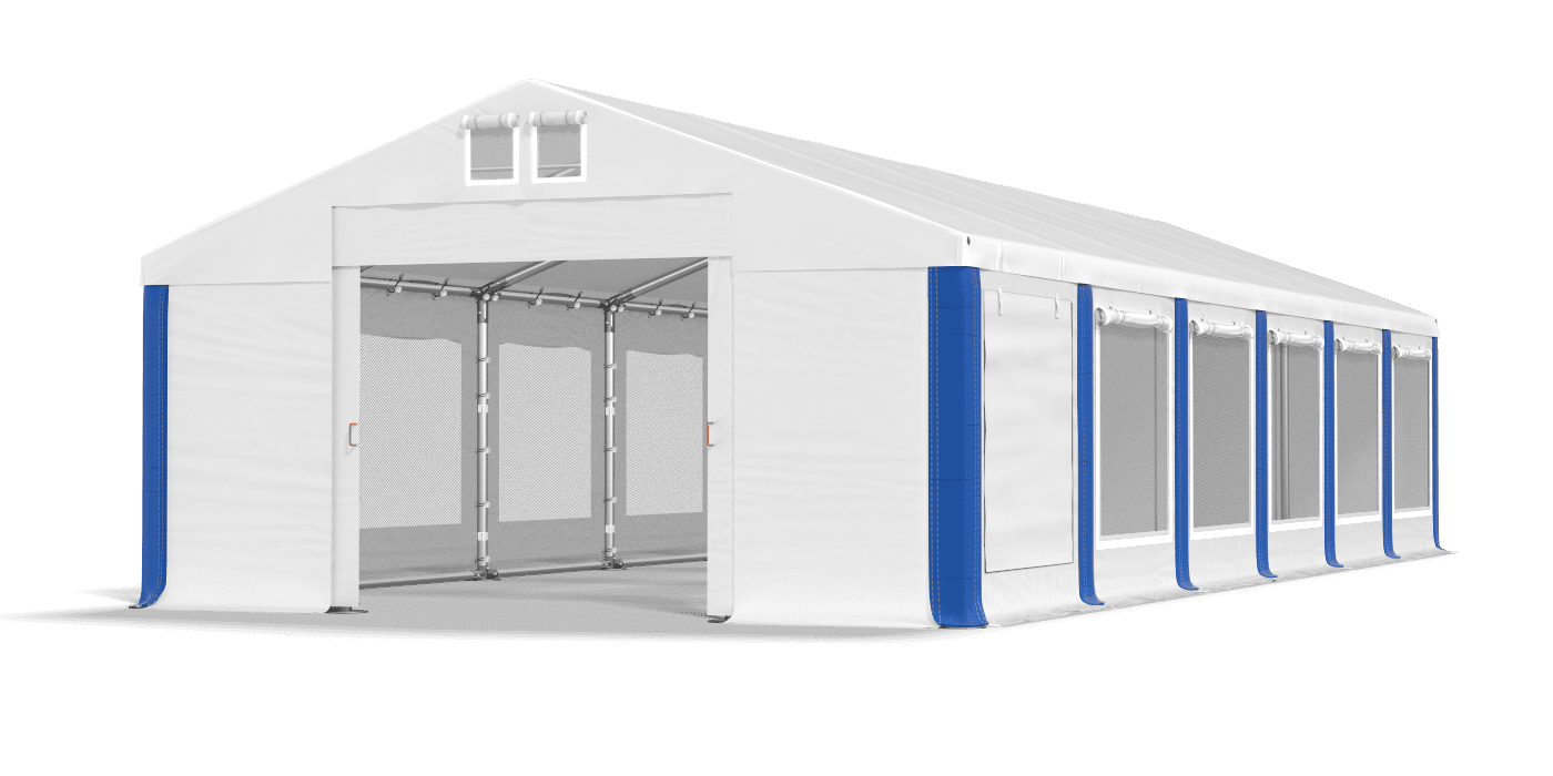 Brána stanu otevřena