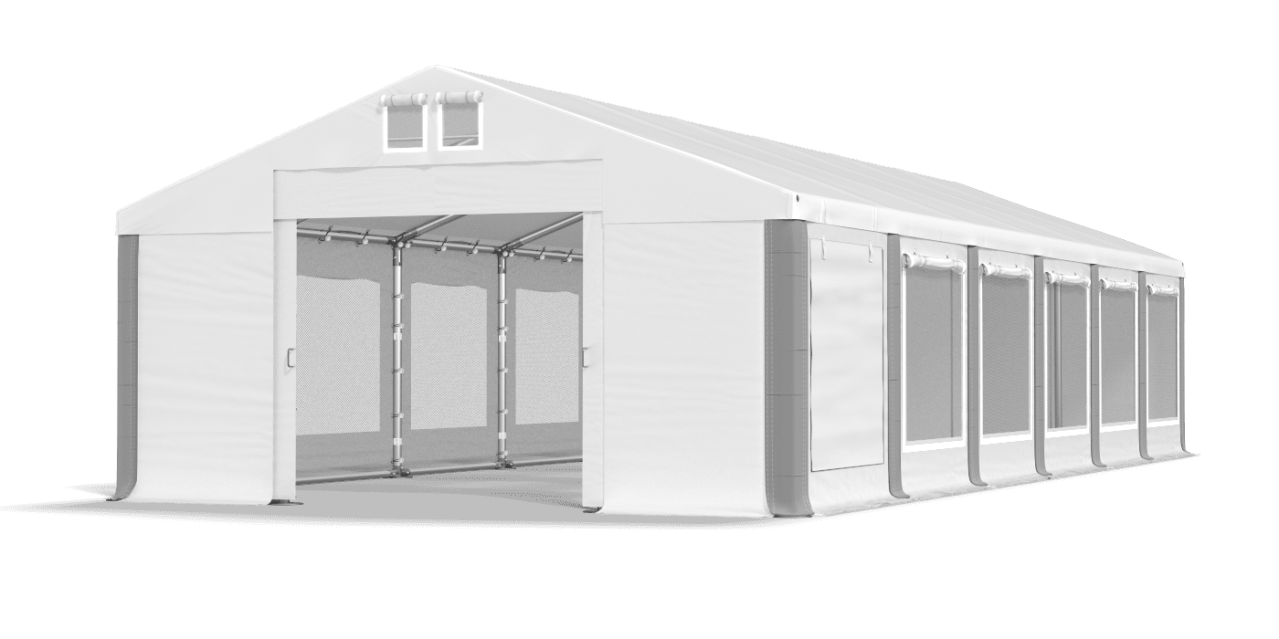 Brána stanu otevřena